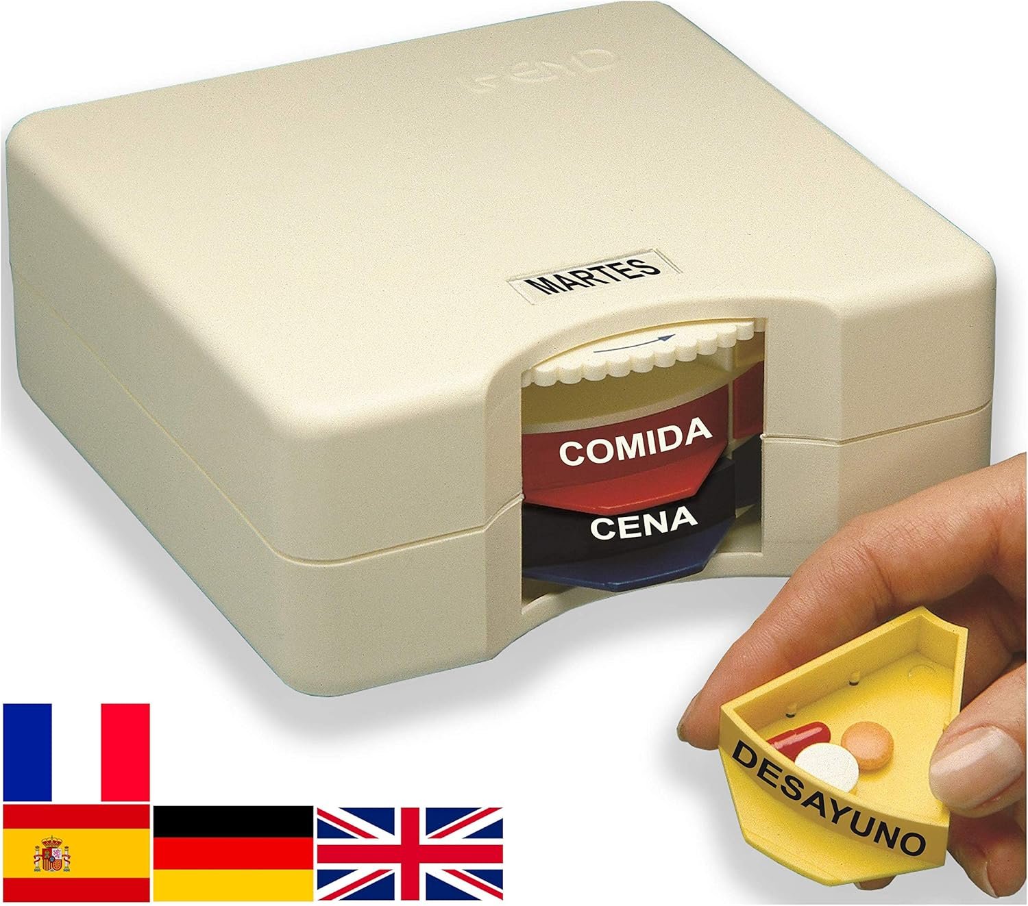 DOSIFARMA Sin Tapas Giratorio Opción Amazon